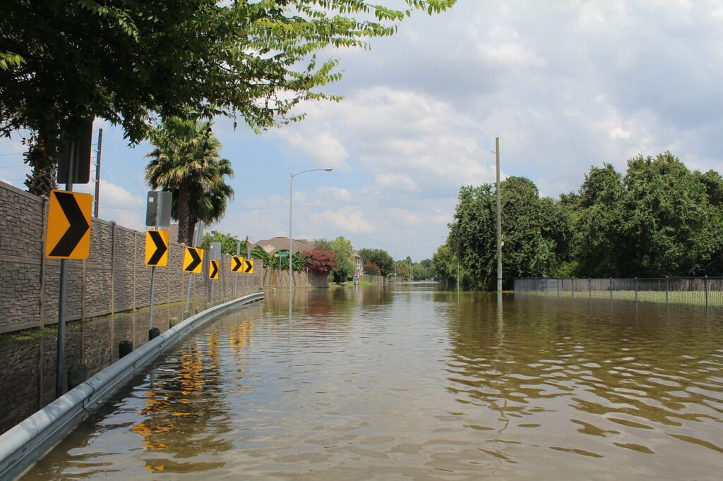 hurricane harvey, flood, houston